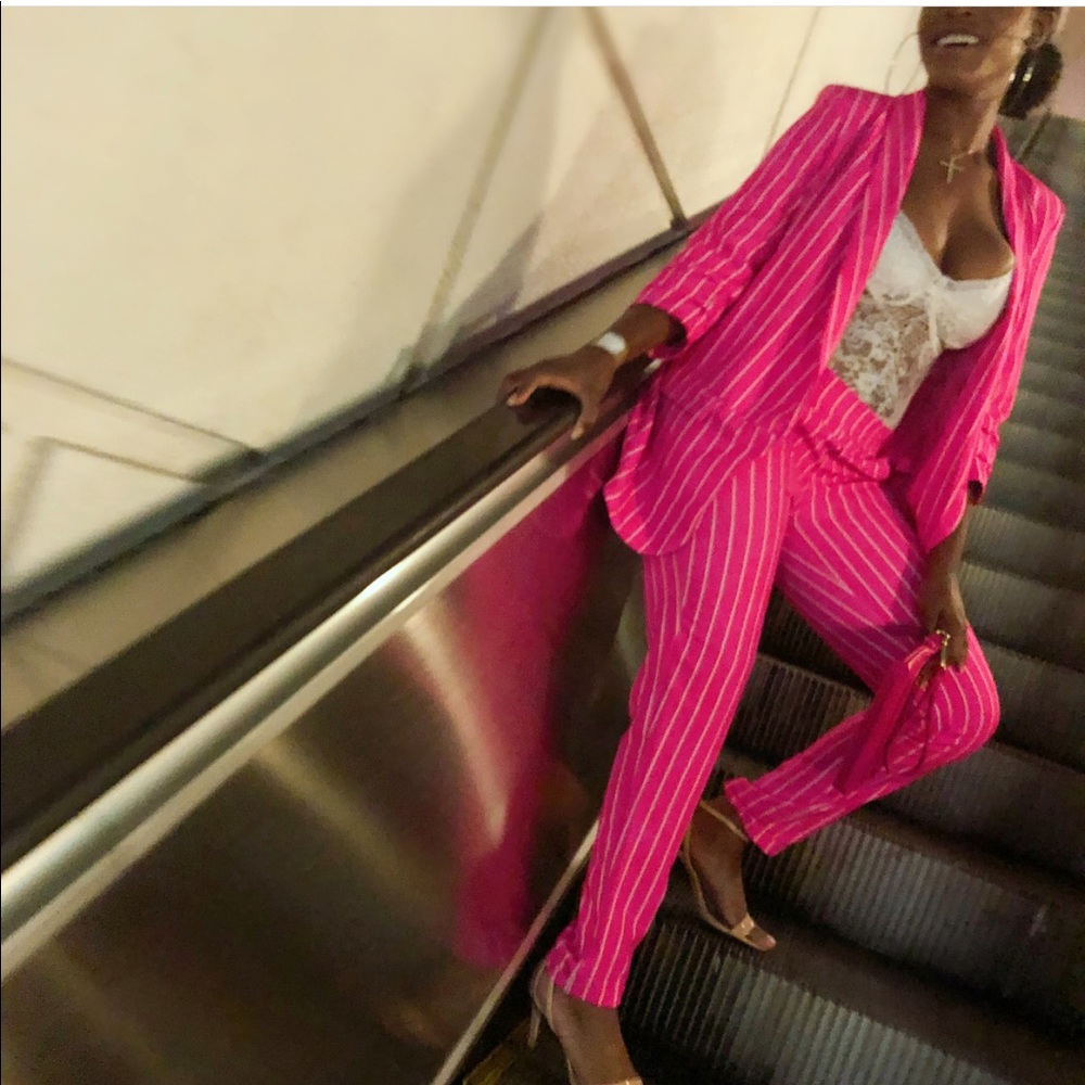 Pink two piece co-ord